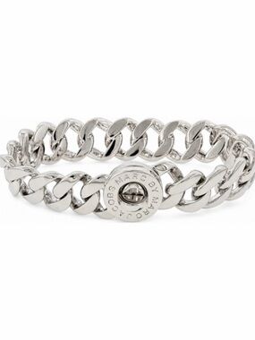 Marc Jacobs Silver Tone Chunky Chain Bracelet